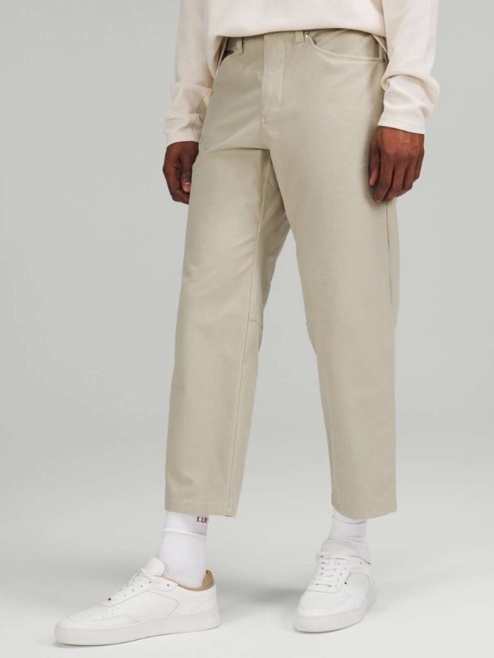 Lululemon Men's ABC Relaxed-Fit Crop Pant *Utilitech - Raw Linen